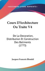 Cours D'Architecture Ou Traite V4