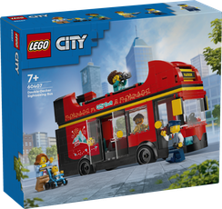 LEGO City Red Double-Decker Sightseeing Bus