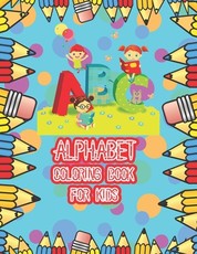 Alphabet coloring book for kids