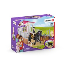 SCHLEICH HORSE CLUB Žirgų boksas su Tori ir princese iš „Žirgų klubo“