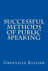 Successful Methods of Public Speaking