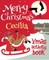 Merry Christmas Cecilia - Xmas Activity Book