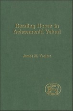 Reading Hosea in Achaemenid Yehud