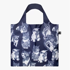 LOQI pirkinių krepšys „Cats Recycled Bag“