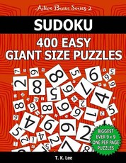 Sudoku 400 Easy Giant Size Puzzles To Keep Your Brain Active For Hours