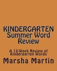 KINDERGARTEN Summer Word Review