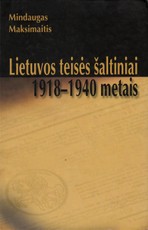 Lietuvos teisės šaltiniai 1918-1940 metais