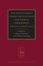The Restatement Third: Restitution and Unjust Enrichment