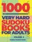 1000 Very Hard Sudoku Books For Adults - Volume 2