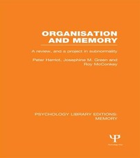 Organisation and Memory (PLE