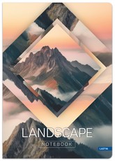 Sąsiuvinis(platus) A5 60'lap 80g linija LANDSCAPE