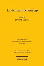 The Lindemann Fellowship for Private International Law Papers 2025