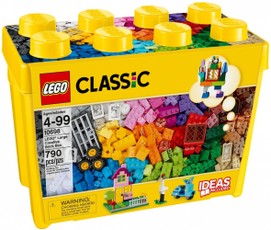 LEGO Classic – didelė kūrybinių kaladėlių dėžė