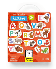 Dėlionė „Puzzle Pairs Letters“