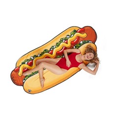 Paplūdimio kilimėlis–rankšluostis BIG MOUTH „Hot Dog“