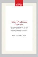 Italian Weights and Measures