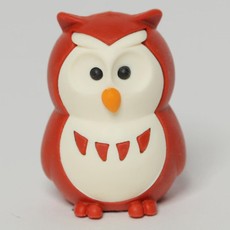 IWAKO trintukas-dėlionė „Owl“, Brown / Orange