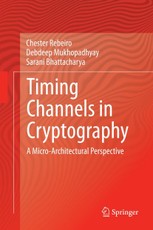 Timing Channels in Cryptography