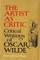 The Artist As Critic
