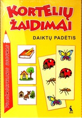 Kortelių žaidimai. Daiktų padėtis
