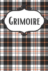 Halloween Plaid Witch Grimoire