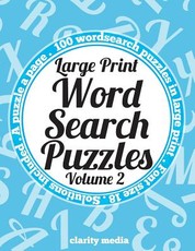 Large Print Wordsearch Puzzles Volume 2