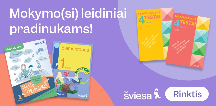 Mokymo(si) leidiniai pradinukams!