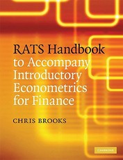 Rats Handbook to Accompany Introductory Econometrics for Finance