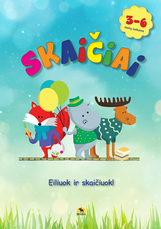 Skaičiai: išmok skaičiuoti ir taisyklingai rašyti iki 10!