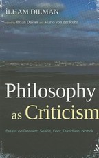 Philosophy as Criticism