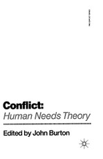 Conflict: Human Needs Theory