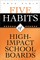 Five Habits of High-Impact School Boards