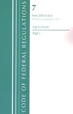 Title 07 Agriculture 2000-End PT 1