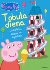 Peppa Pig. Kiaulaitė Pepa. Tobula diena: užduočių knygelė su lipdukais