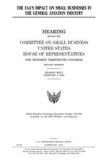 The FAA's impact on small businesses in the general aviation industry
