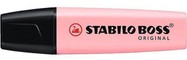 Teksto žymeklis BOSS pastel pink blush