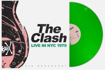 Vinilinė plokštelė LP THE CLASH „Live in NYC 1979“ (Green Vinyl) (LP)
