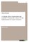 A Critique of the Constitutional and Legislative Framework in Kenya. For the Impeachment of County Governors