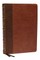 Kjv, Large Print Verse-By-Verse Reference Bible, MacLaren Series, Leathersoft, Brown, Comfort Print