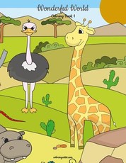 Wonderful World Coloring Book 1