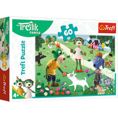 TREFL Dėlionė „Treflikų šeima“, 60 det.
