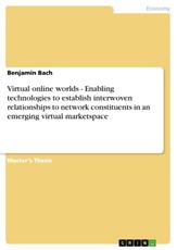 Virtual online worlds - Enabling technologies to establish interwoven relationships to network constituents in an emerging virtual marketspace