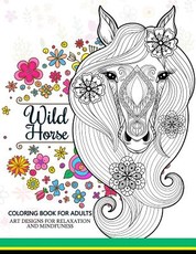Wild Horses coloring book