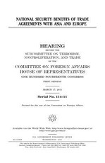 National security benefits of trade agreements with Asia and Europe