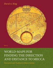 World-Maps for Finding the Direction and Distance to Mecca