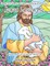 Jesus Loves Me Large Print Simple and Easy Coloring Book for Adults