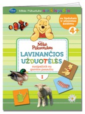 Mikė Pūkuotukas. Lavinančios užduotėlės 4+. Susipažink su gamtos pasauliu I