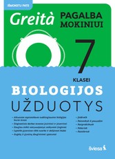 Biologijos užduotys 7 klasei, serija Greita pagalba mokiniui!