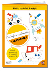 Mokykis spalvinti! Transportas
