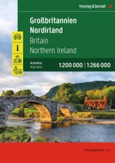 Großbritannien - Nordirland, Autoatlas 1:200.000 - 1:266.000, freytag & berndt